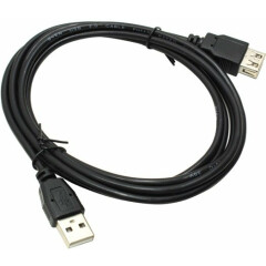 Кабель удлинительный USB 2.0 A (M) - A (F), 1.8м, Sven 00456