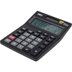 Калькулятор Deli E1519A Black