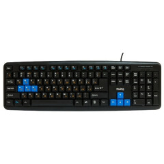 Клавиатура Dialog KM-025U Black/Blue