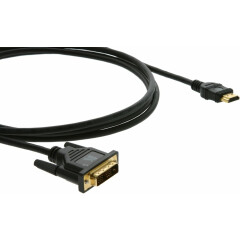 Кабель HDMI - DVI, 0.9м, Kramer C-HM/DM-3