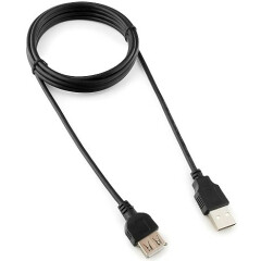 Кабель удлинительный USB 2.0 A (M) - A (F), 1.8м, Gembird CC-USB2-AMAF-6B