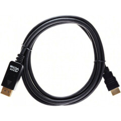 Кабель DisplayPort (M) - HDMI (M), 1.8м, VCOM CG608-1.8M