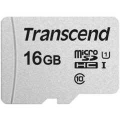 Карта памяти 16Gb MicroSD Transcend (TS16GUSD300S)