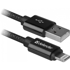 Кабель USB - Lightning, 1м, Defender ACH01-03T PRO (87808)