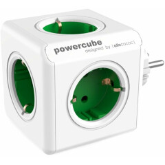 Сетевой разветвитель Allocacoc PowerСube Original Green