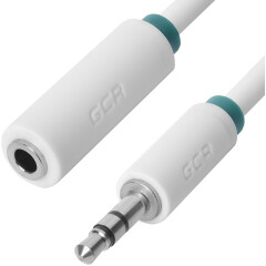 Переходник 3.5 Jack (M) - 3.5 Jack (F), 0.25м, Greenconnect GCR-STM1662-0.25m