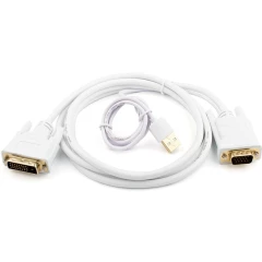 Кабель DVI-D (M) - VGA (M), 1.8м, ATCOM AT9505