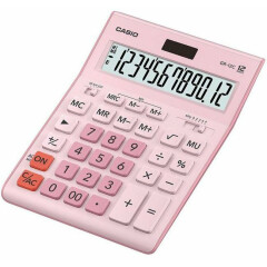 Калькулятор CASIO GR-12C-PK-W-EP