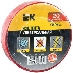 Изоляционная лента IEK UIZ-13-10-K04-10PCS