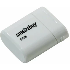 USB Flash накопитель 8Gb SmartBuy Lara White (SB8GBLARA-W)