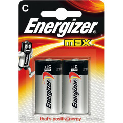 Батарейка Energizer Max (C, 2 шт)