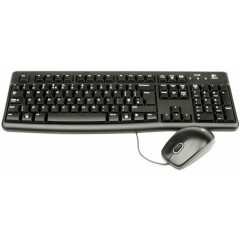 Клавиатура + мышь Logitech Desktop MK120 Black (920-002561)