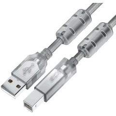 Кабель USB 2.0 A (M) - B (M), 1.5м, Greenconnect GCR-52422