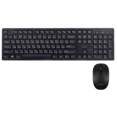 Клавиатура + мышь Perfeo TWIN Black