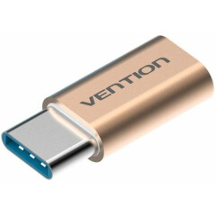 Переходник Vention USB-C (M) - microUSB (F) (VAS-S10-G)