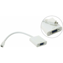 Переходник Micro HDMI (M) - VGA (F), 0.2м, Telecom TA593