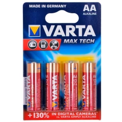 Батарейка Varta Max Tech / Max Power (AA, 4 шт)