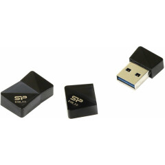 USB Flash накопитель 8Gb Silicon Power Jewel J08 Black (SP008GBUF3J08V1K)