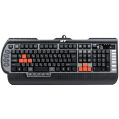 Клавиатура A4Tech X7-G800V Black/Grey