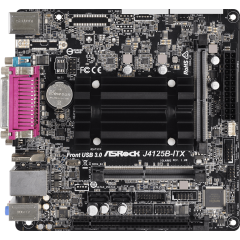 Материнская плата ASRock J4125B-ITX + Celeron J4125 onboard