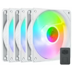 Вентилятор для корпуса Cooler Master Sickleflow 120 ARGB White 3 in 1 (MFX-B2DW-183PA-R1)