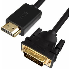 Кабель HDMI - DVI, 1м, Greenconnect GCR-HD2DVI1-1.0m