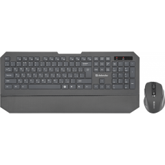 Клавиатура + мышь Defender Berkeley C-925 Nano Black