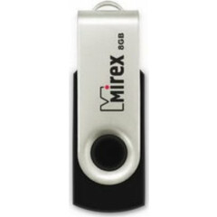 USB Flash накопитель 8Gb Mirex Swivel Black