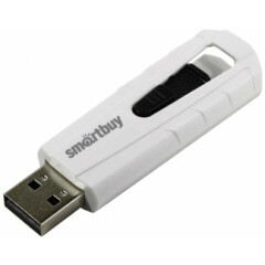 USB Flash накопитель 32Gb SmartBuy Iron White/Black (SB32GBIR-W)