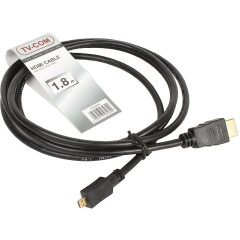 Кабель HDMI - Micro HDMI, 1.8м, TV-COM CG583K-1.8M