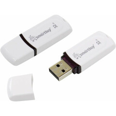 USB Flash накопитель 32Gb SmartBuy Paean White (SB32GBPN-W)