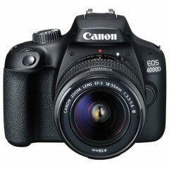 Фотоаппарат Canon EOS 4000D Black 18-55 DC III KIT