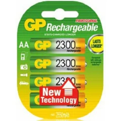 Аккумулятор GP (AA, NiMH, 2300mAh, 4 шт)