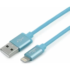 Кабель USB - Lightning, 1м, Gembird CC-S-APUSB01Bl-1M