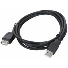 Кабель удлинительный USB 2.0 A (M) - A (F), 1.8м, Defender USB02-06