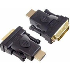 Переходник Perfeo HDMI (M) - DVI-D (M) (A7017)