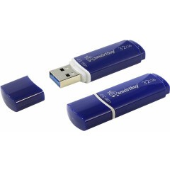 USB Flash накопитель 32Gb SmartBuy Crown Blue (SB32GBCRW-BL)