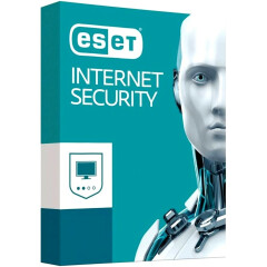 ПО ESET NOD32 Internet Security - лицензия на 1 год или продление на 3ПК (NOD32-EIS-1220(BOX)-1-3)