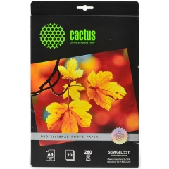 Бумага Cactus CS-SGA428020 (A4, 280 г/м2, 20 листов)