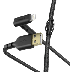 Кабель USB - Lightning, 1.5м, HAMA 00187212