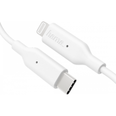 Кабель USB Type-C - Lightning, 1м, HAMA H-183295