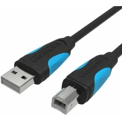 Кабель USB 2.0 A (M) - B (M), 3м, Vention VAS-A16-B300