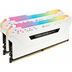 Оперативная память 16Gb DDR4 3600MHz Corsair Vengeance RGB PRO (CMW16GX4M2C3600C18W)(2x8Gb KIT)