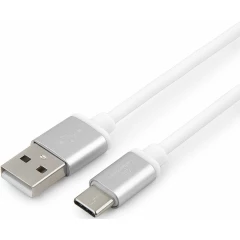 Кабель USB - USB Type-C, 1м, Gembird CC-S-USBC01W-1M