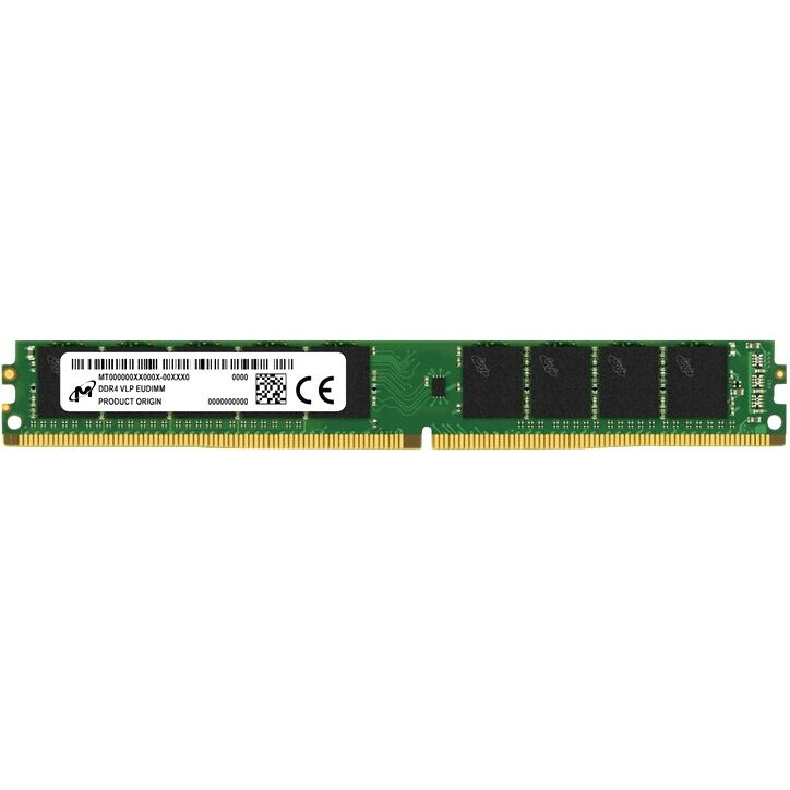 Оперативная память 32Gb DDR4 2666MHz Micron ECC VLP UDIMM (MTA18ADF4G72AZ-2G6B2)