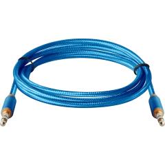 Кабель 3.5 Jack (M) - 3.5 Jack (M), 1.2м, Defender JACK01-03 Blue