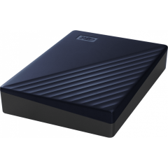 Внешний жёсткий диск 4Tb WD My Passport for Mac Blue (WDBA2F0040BBL)