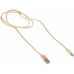 Кабель USB - microUSB, 1м, Buro BHP RET MICUSB-BR Gold