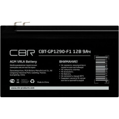 Аккумуляторная батарея CBR CBT-GP1290-F1 12V/9Ah