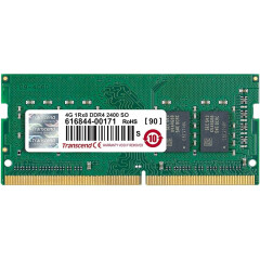 Оперативная память 4Gb DDR4 2400MHz Transcend SO-DIMM (TS512MSH64V4H)